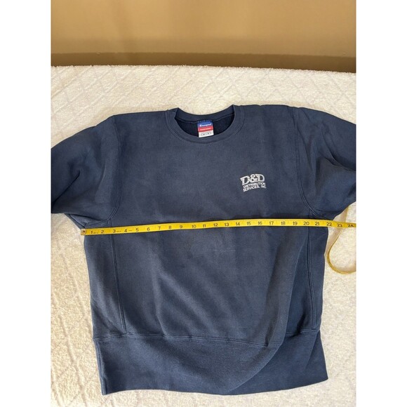 Vintage Champion Reverse Weave D&D Distribution Services Sweatshirt Size Medium - Picture 16 of 16